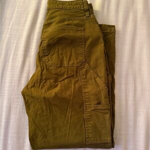 High waisted cargos